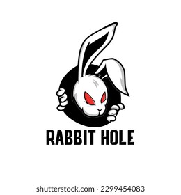 Rabbit Hole logo inspiration, Animals