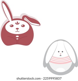 rabbit for icon or emoji etc