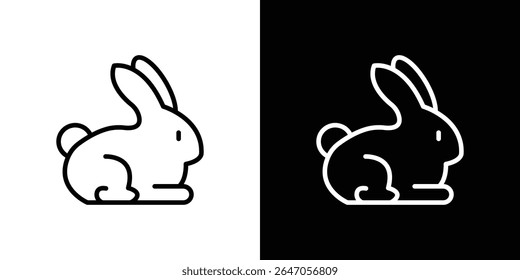 Rabbit icon. Graphic Design vector icon. Ui Ux Icons