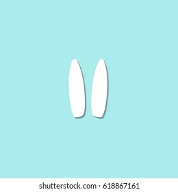 rabbit icon illustration