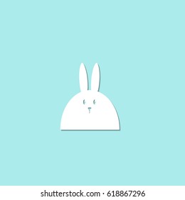 rabbit icon illustration