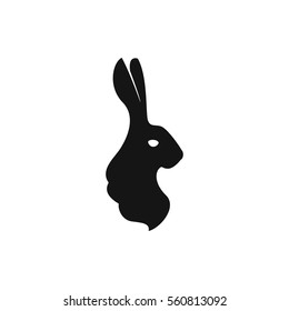 rabbit icon illustration isolated vector sign symbol