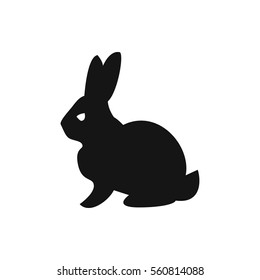 rabbit icon illustration isolated vector sign symbol