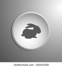 rabbit icon illustration isolated vector sign symbol