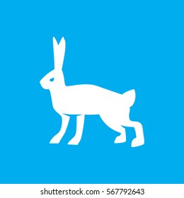rabbit icon. illustration isolated vector sign symbol