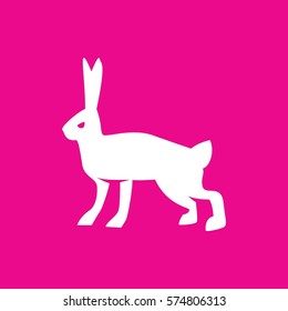 rabbit icon illustration isolated vector sign symbol