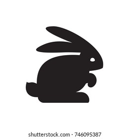 rabbit icon illustration isolated vector sign symbol