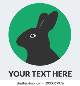 Rabbit icon for organization. Animal symbol for company. Linear style sign for mobile concept and web design.
 Rabbit symbol logo illustration. vector graphics - Vector Eps-10.
Vector rabbit outline.
