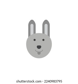 the rabbit icon is suitable for your web, apk or project with a chinese new year theme