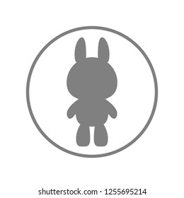 Rabbit icon. Vector.