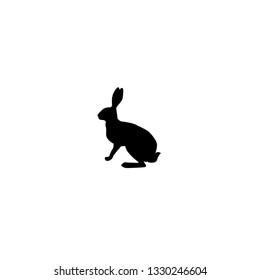 rabbit icon vector