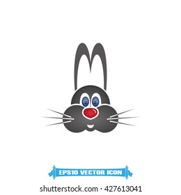 Rabbit icon vector illustration