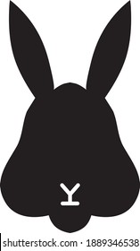 Rabbit Icon Vector Logo Template