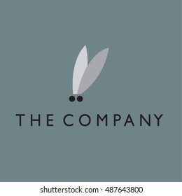 rabbit ideas design vector illustration on background