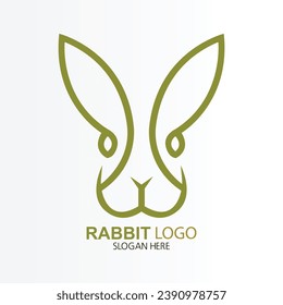 Rabbit logo design - Rabbit Brand Sign