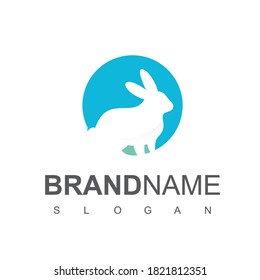 Rabbit Logo Design Inspiration, Cute Animal Symbol