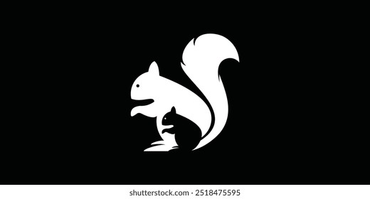 rabbit logo design with modern concept vector