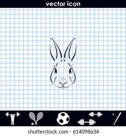 Rabbit logo or icon.