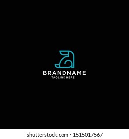 Rabbit Logo Icon Design Template Vector