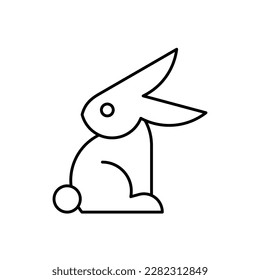 Rabbit Logo. Icon design. Template elements
