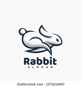 rabbit logo ready to use