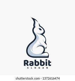 rabbit logo ready to use