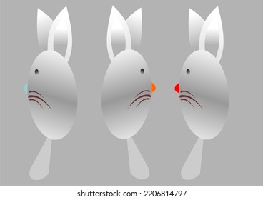 Rabbit logo used for graphics.