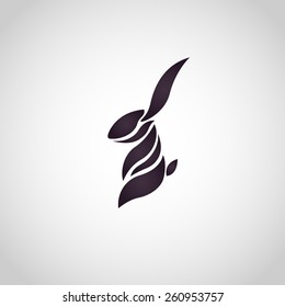 Rabbit Logo Vector