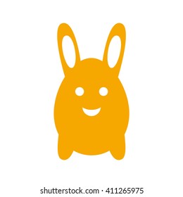 Rabbit logo vector