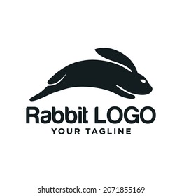 Vector Con Logotipo De Conejo En Diseño De Moda.