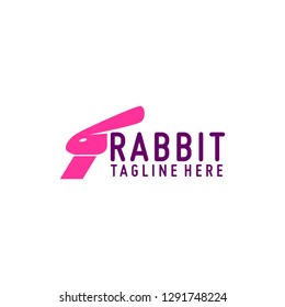 Rabbit Logos, Simple and Clear Design Logo Template