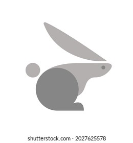 Rabbit Mammal Animal Pet Logo icon Symbol 