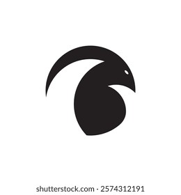 rabbit man icon logo design