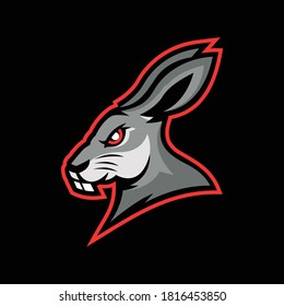 Rabbit Mascot Logo Design Templates