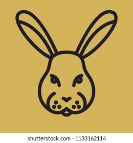 Rabbit Monoline Logo