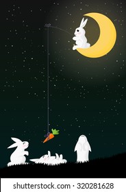 Rabbit On The Moon