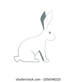 Bunny Silhouette Images, Stock Photos & Vectors | Shutterstock