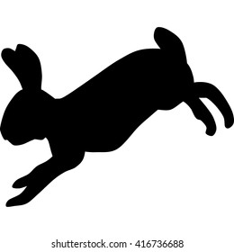 Rabbit Silhouette