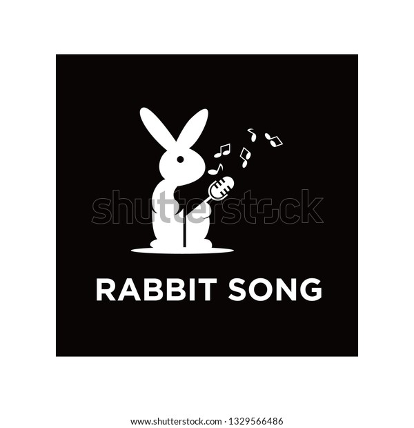 rabbit song logo design\
idea