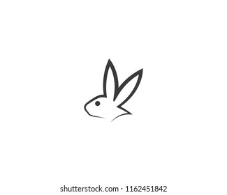 Rabbit symbol illustration