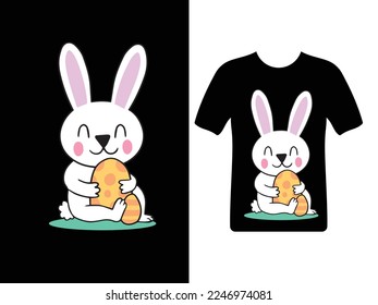 rabbit t shirt design.abstract business t shirt design for your any day any man