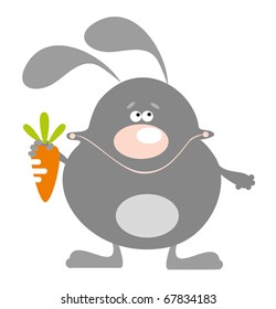 rabbit take carrot
