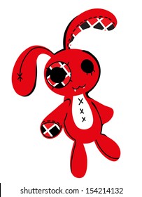 rabbit toy zombie