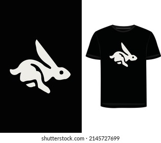 Rabbit T-shirt Design for them who love rabbit
