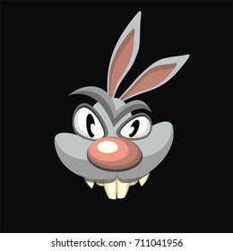 Rabbit vampire, Halloween, evil bunny, cartoon character