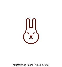 Rabbit vector icon