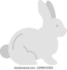 Rabbit vector icon. Can be used for printing, mobile and web applications.