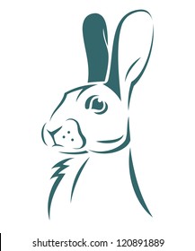 Rabbit - vector illustration