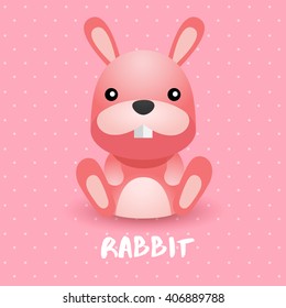 Rabbit : Vector Illustration
