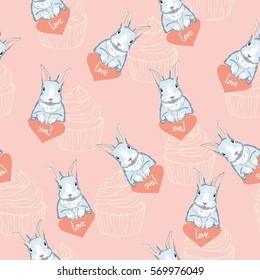 rabbit - vector illustration